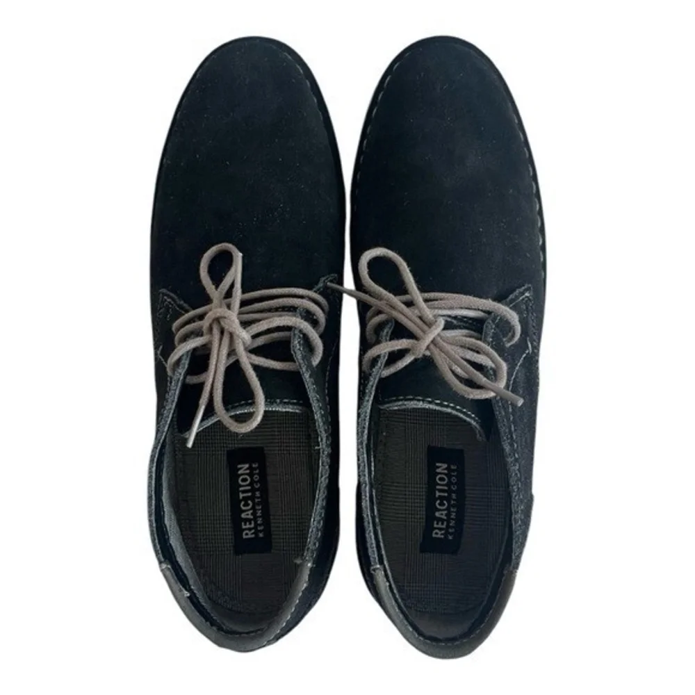 Kenneth Cole Reaction Desert Wind Black Suede Chukka Boots Men’s US 11 - Picture 8 of 13